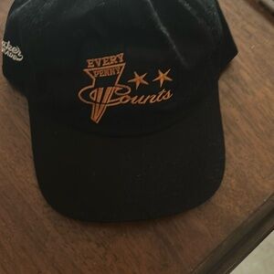 Copper colored penny hat